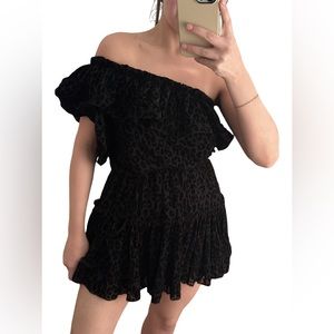 Buddy Love Tiered One Shoulder Dress - S